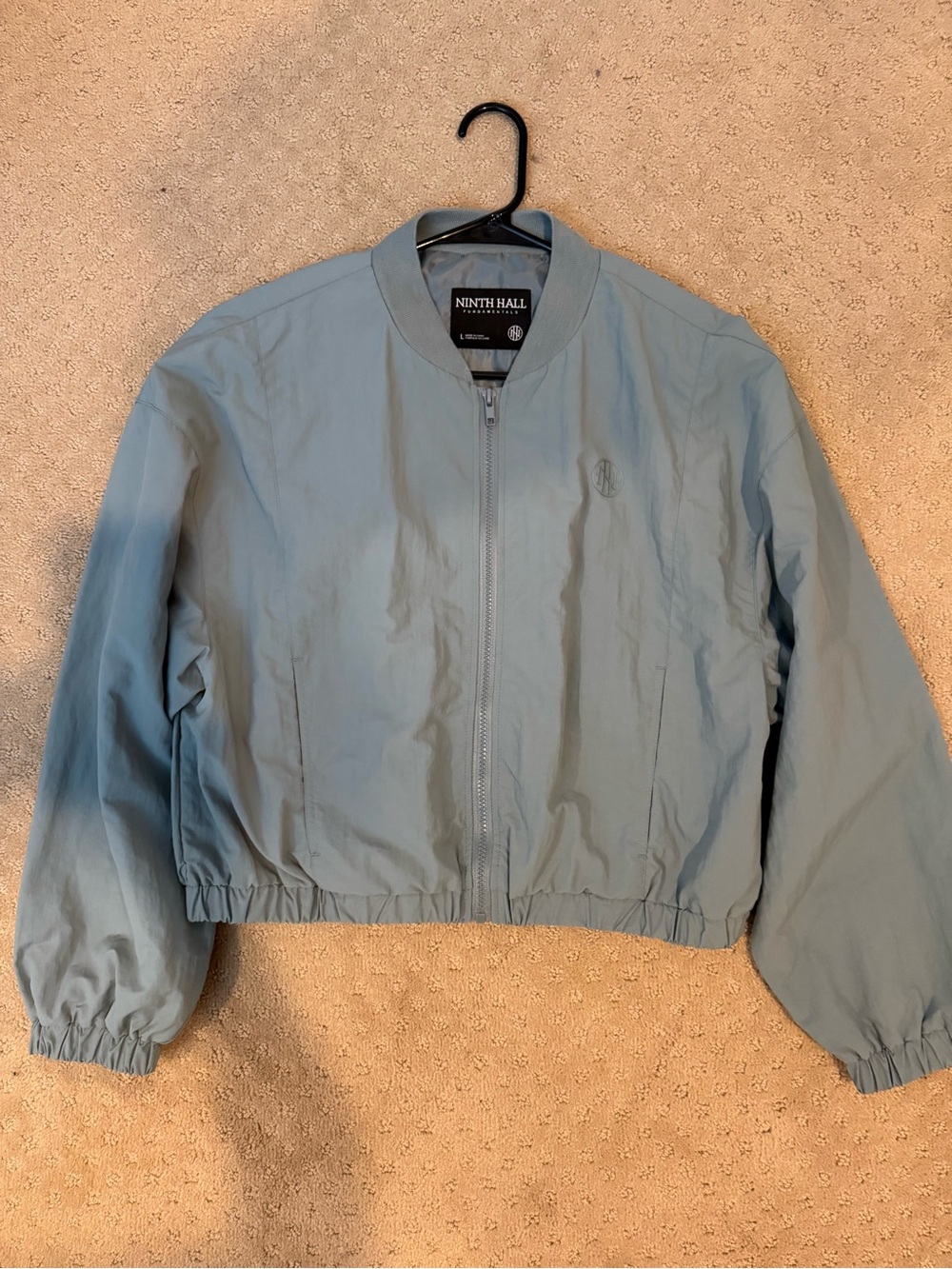 Ninth Hall Light Blue green Women’s Bomber Jacket